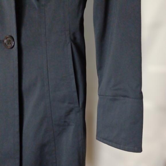 Nine West Elegant Dress Coat for Women Black with 2 pockets - Picture 6 of 10